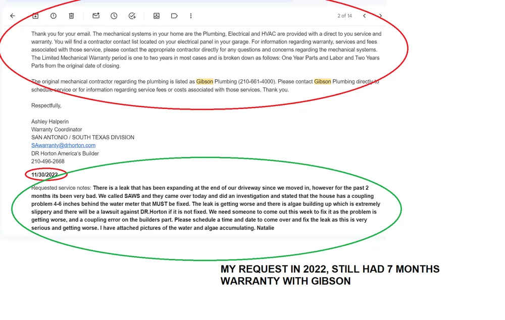 Slide of Gibson Plumbing