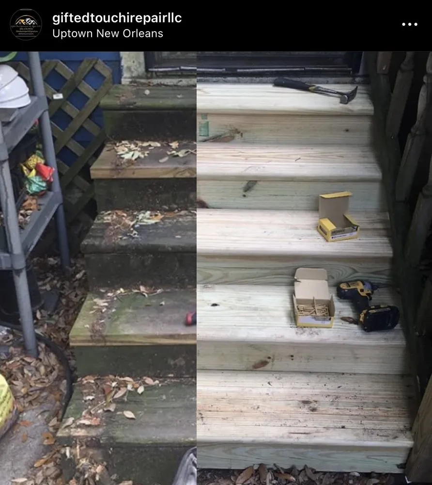 Top-rated pipe repair for homes in New Orleans, LA by Gifted Touch Improvements & Repair