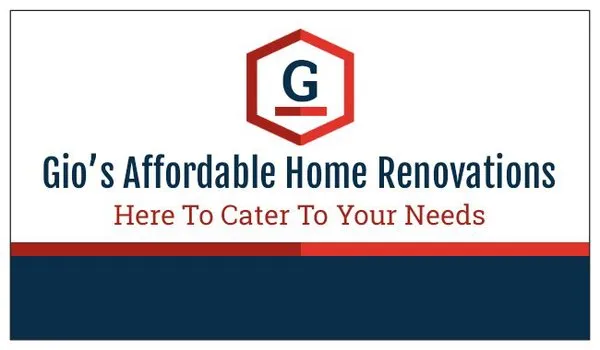 Gio' Affordable Home Renovations Logo