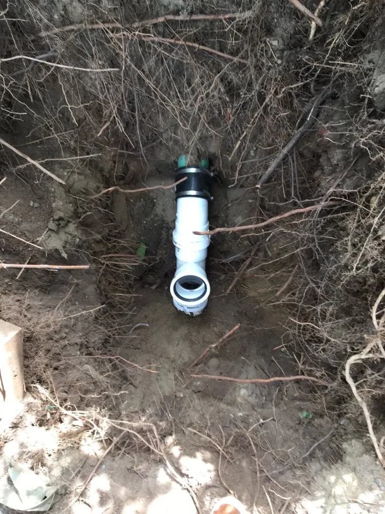 Slide of Glacial Sewer & Construction