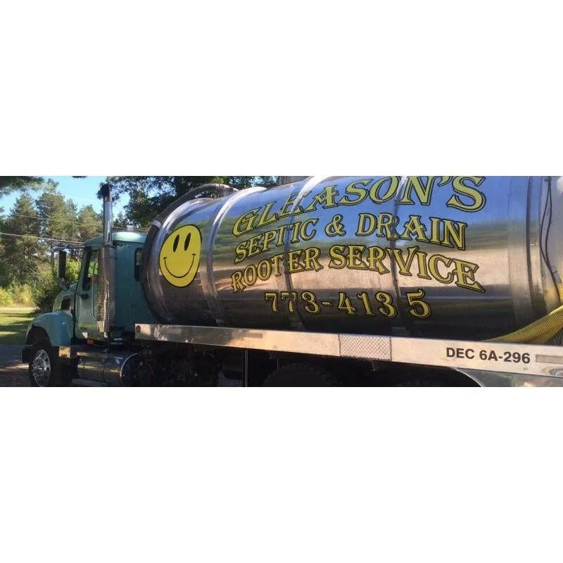 Slide of Gleason's Septic & Drain Service