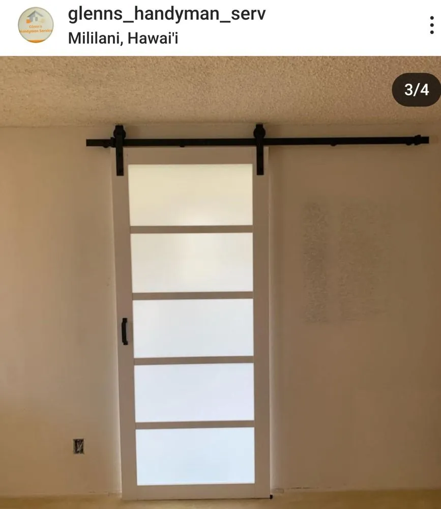 Slide of Glenns Handyman Service