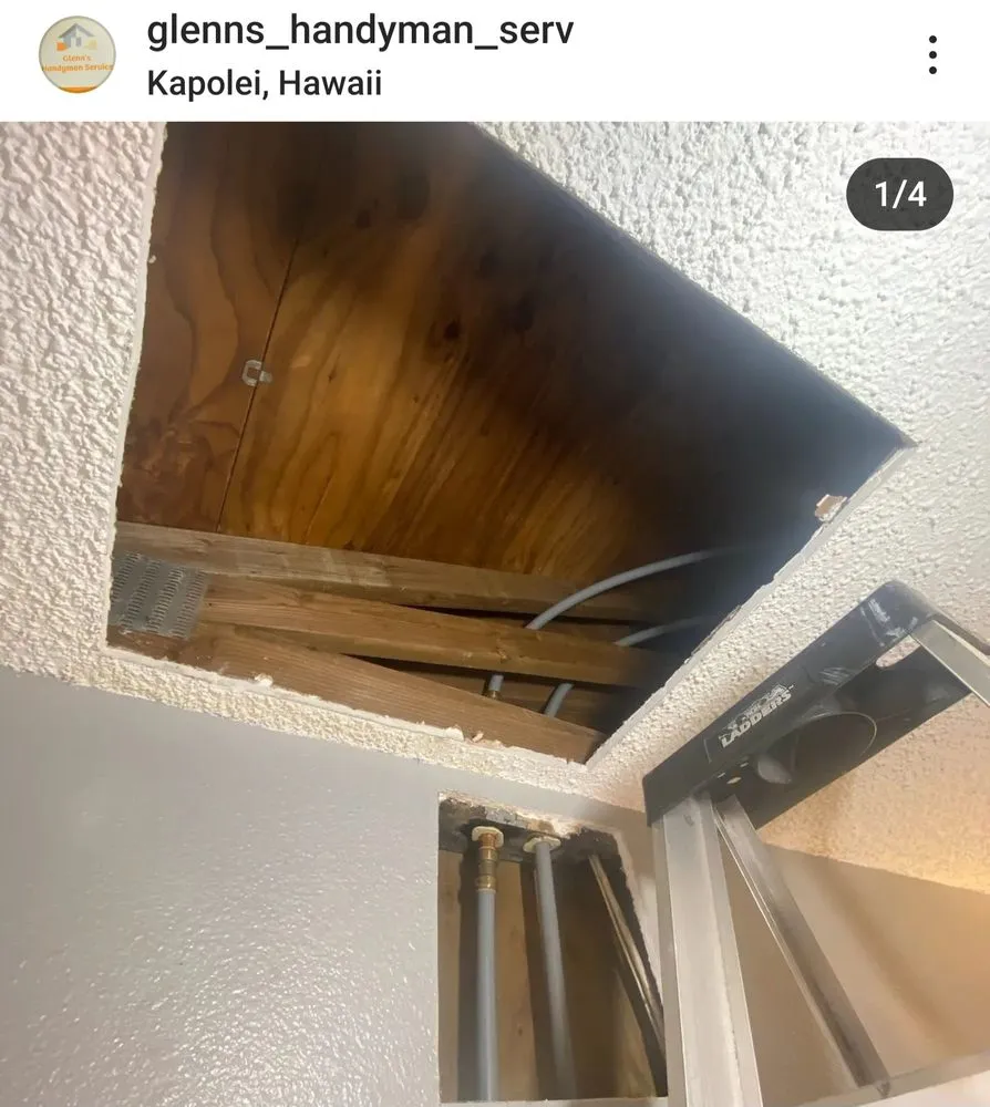 Slide of Glenns Handyman Service