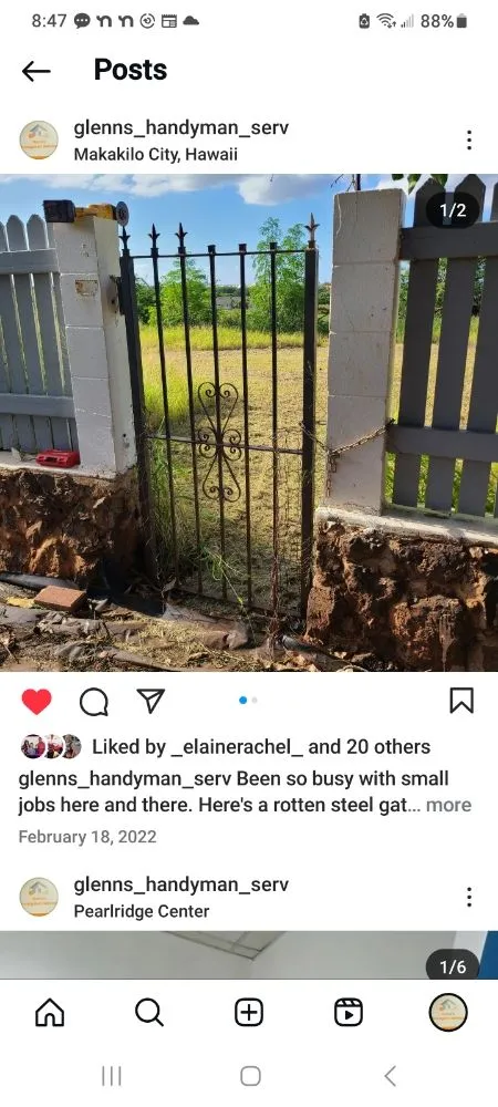 Slide of Glenns Handyman Service