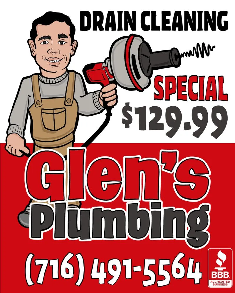 Slide of Glen’s Plumbing
