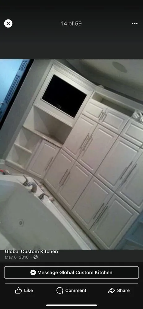 Slide of Global Custom Cabinetry