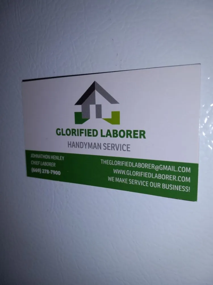 Slide of Glorified Laborer Handyman Service