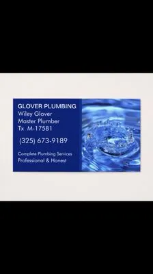 Glover Plumbing Logo