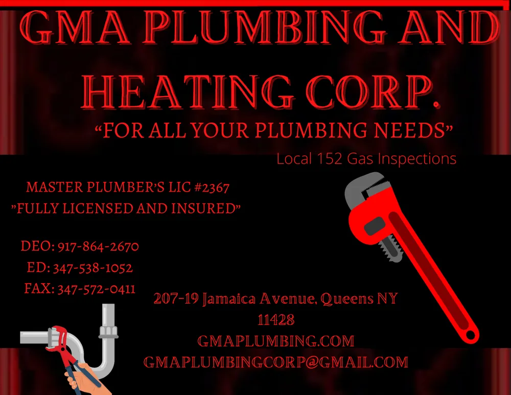 Slide of GMA Plumbing and Heating