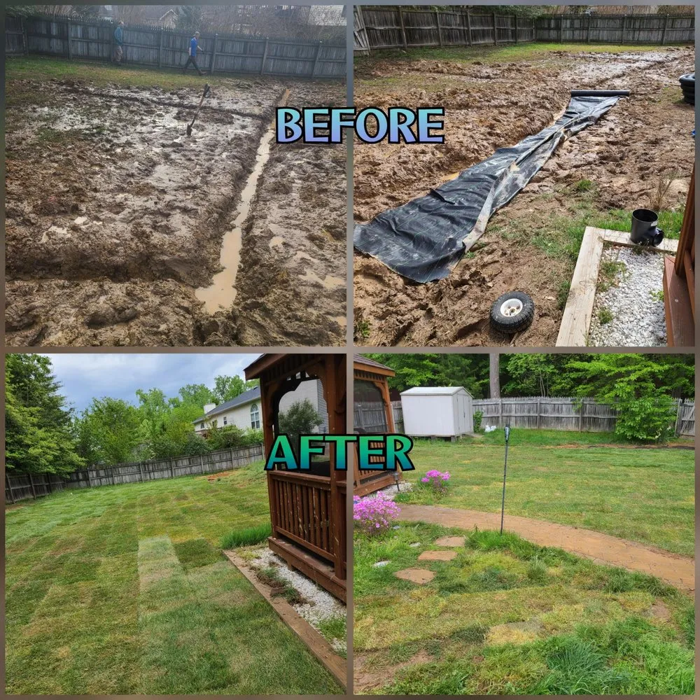 Slide of Go Away Drains