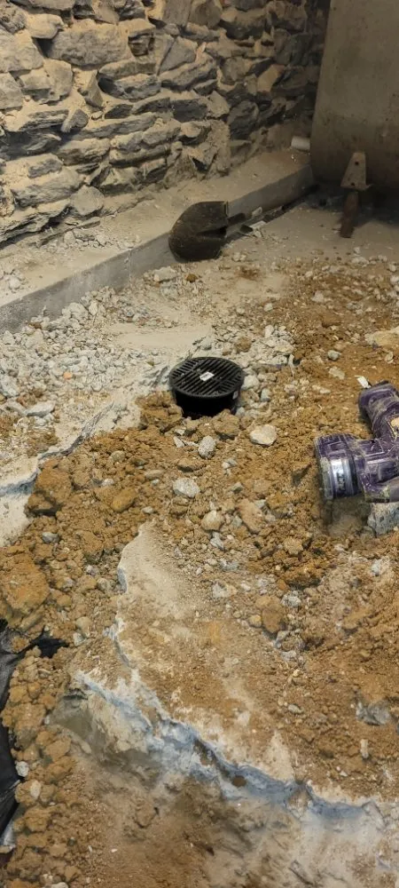 Slide of Go Away Drains