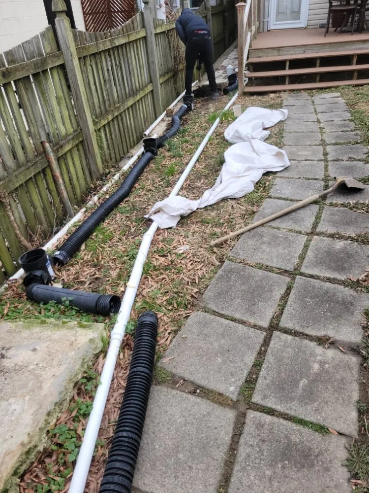 Slide of Go Away Drains