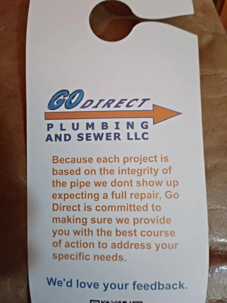 Slide of Go Direct Plumbing and Sewer