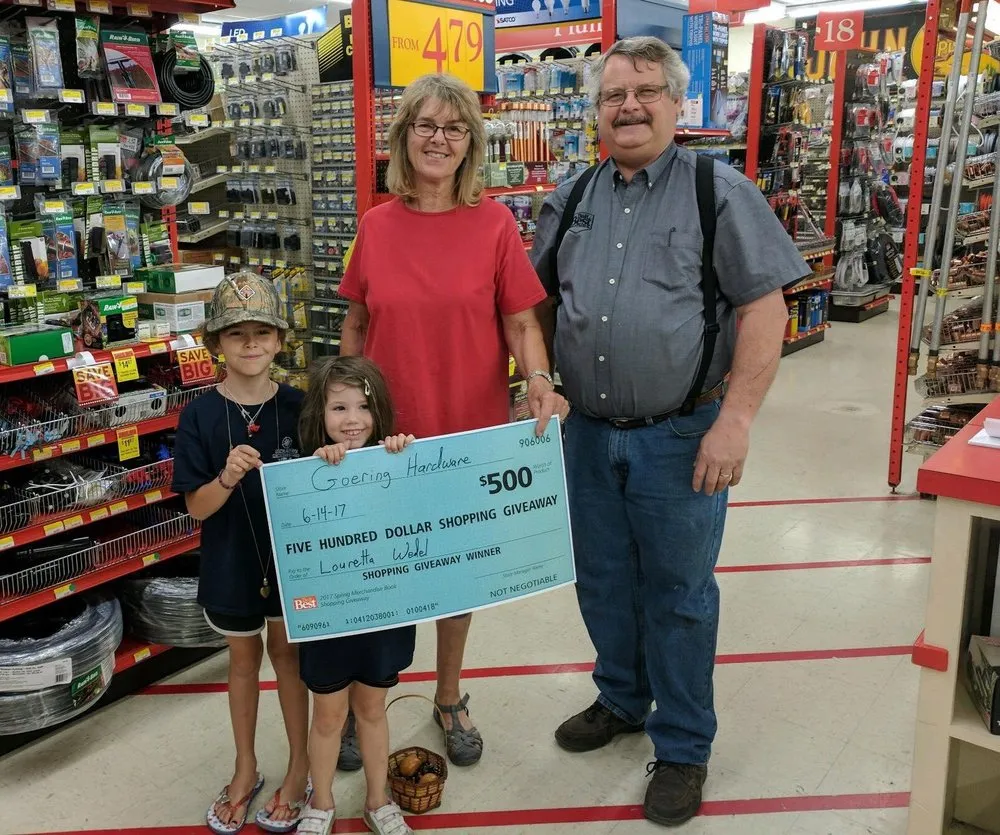 Slide of Goering Hardware Company