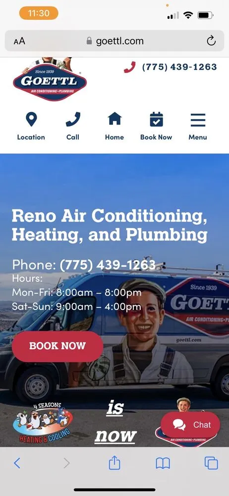 Reliable emergency plumbing service in Reno, NV - Goettl Air Conditioning and Plumbing