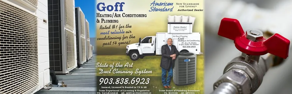 Slide of Goff Heating/Air Conditioning & Plumbing