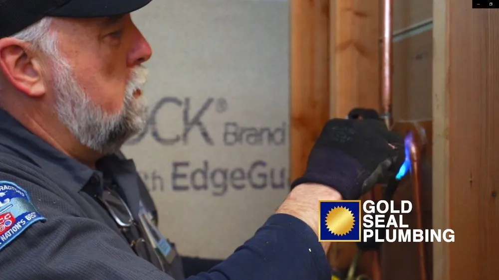 Slide of Gold Seal Plumbing