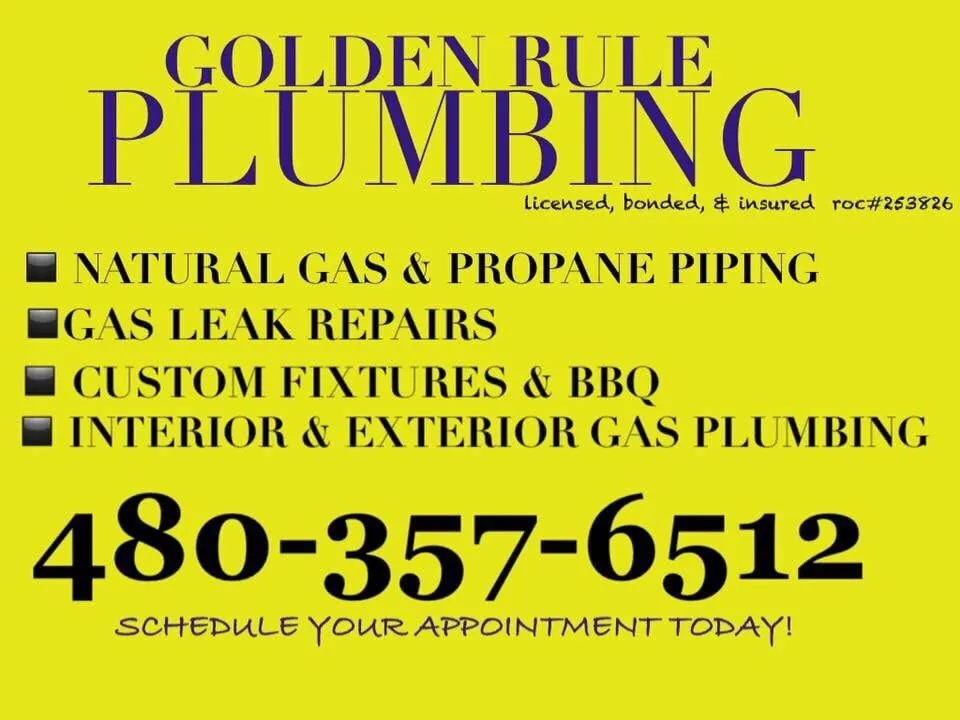 Slide of Golden Rule Plumbing