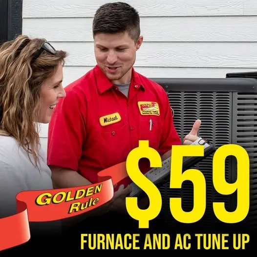 Slide of Golden Rule Plumbing, Heating & Cooling