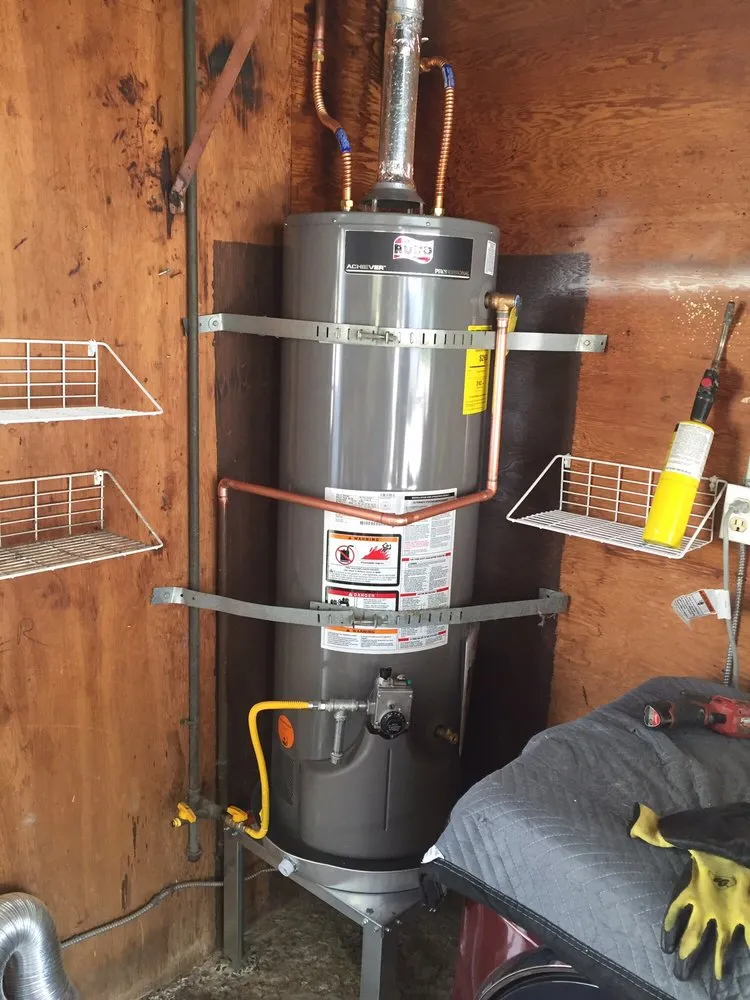 Emergency water heater service for homes in San Diego, CA by Golden State Plumbing