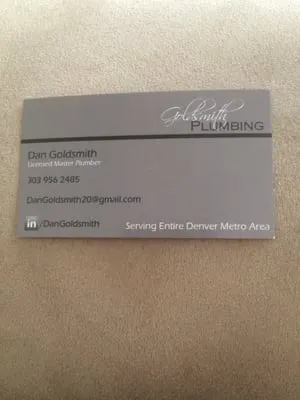 Goldsmith Plumbing Logo