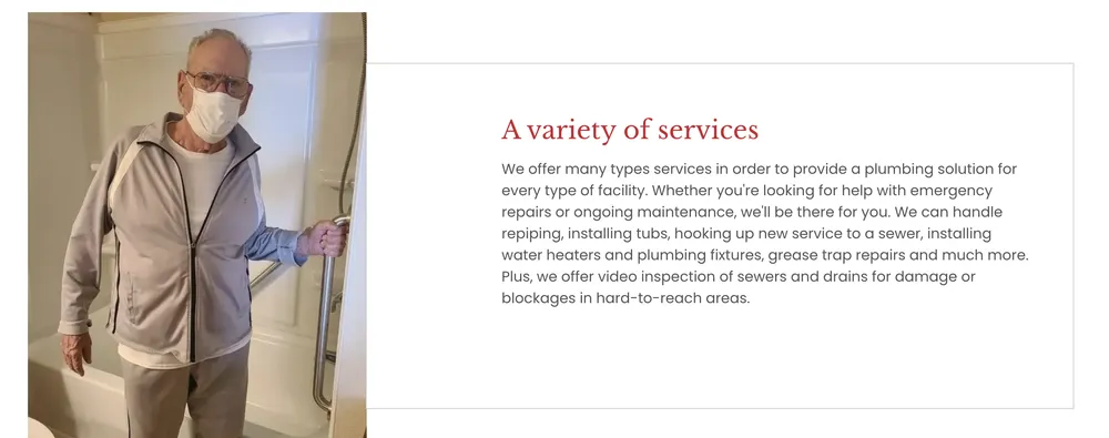 Slide of Gonzo's Plumbing Service & Repair