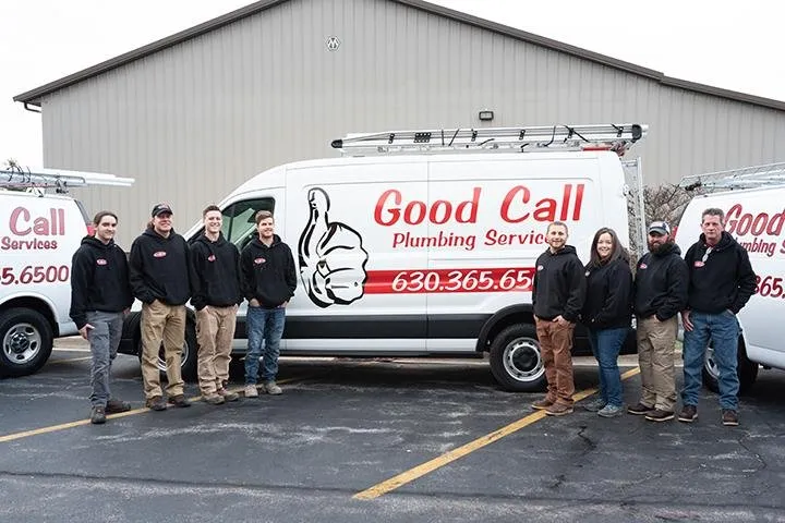 Slide of Good Call Plumbing