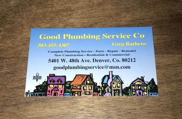 Good Plumbing Service Logo
