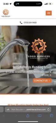 Good Services Plumbing And Excavation