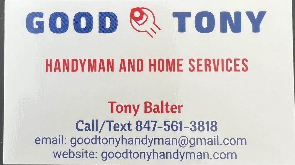 Slide of Good Tony Handyman and Home Services