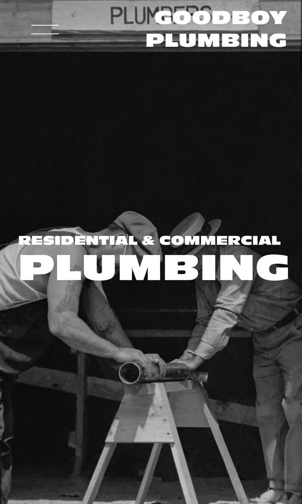 Slide of Goodboy Plumbing