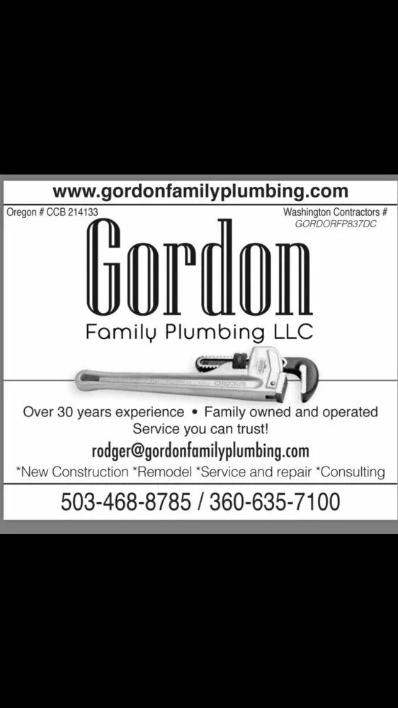 Quality drain cleaning in St. Helens, OR by Gordon Family Plumbing