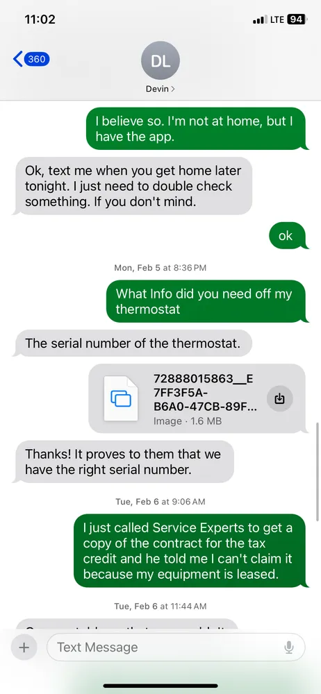 Slide of Gordon's Service Experts