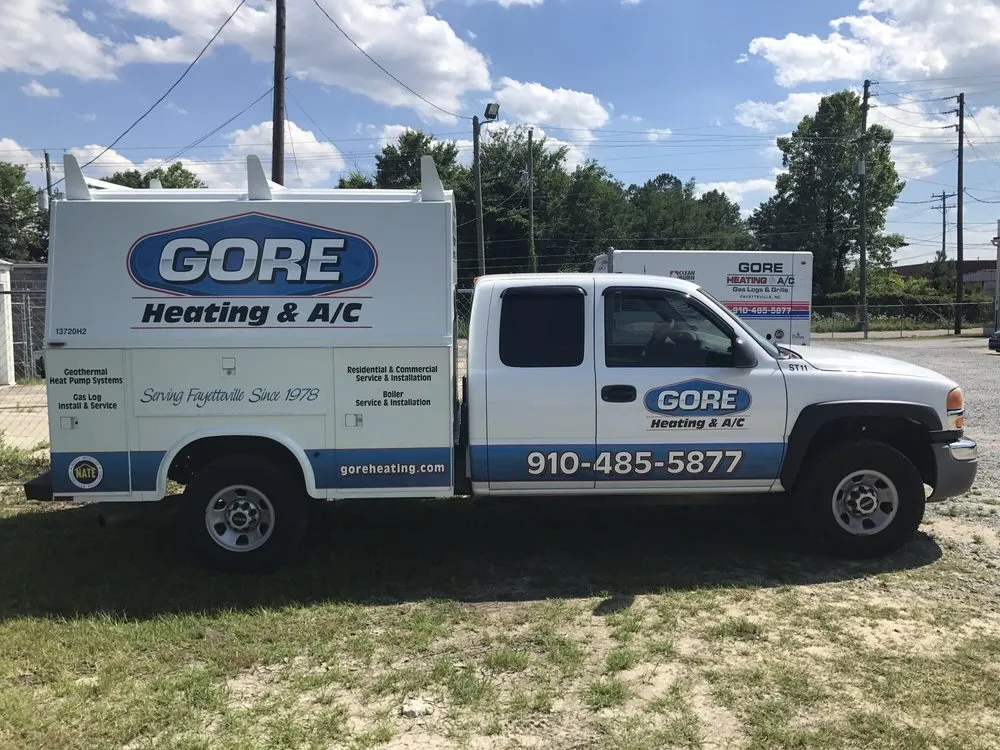 Slide of Gore Heating & A/C