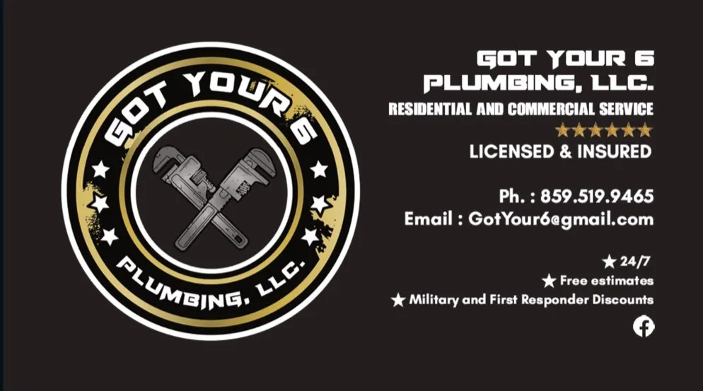 Slide of Got Your 6 Plumbing