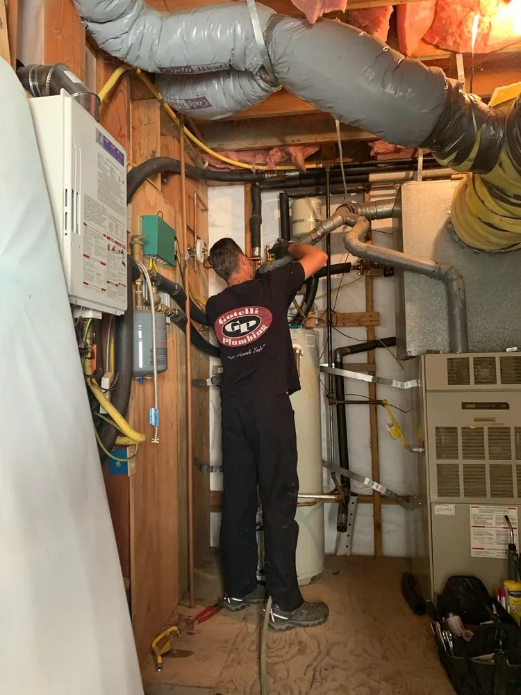 Trusted water heater service in San Rafael, CA by Gotelli Plumbing Company