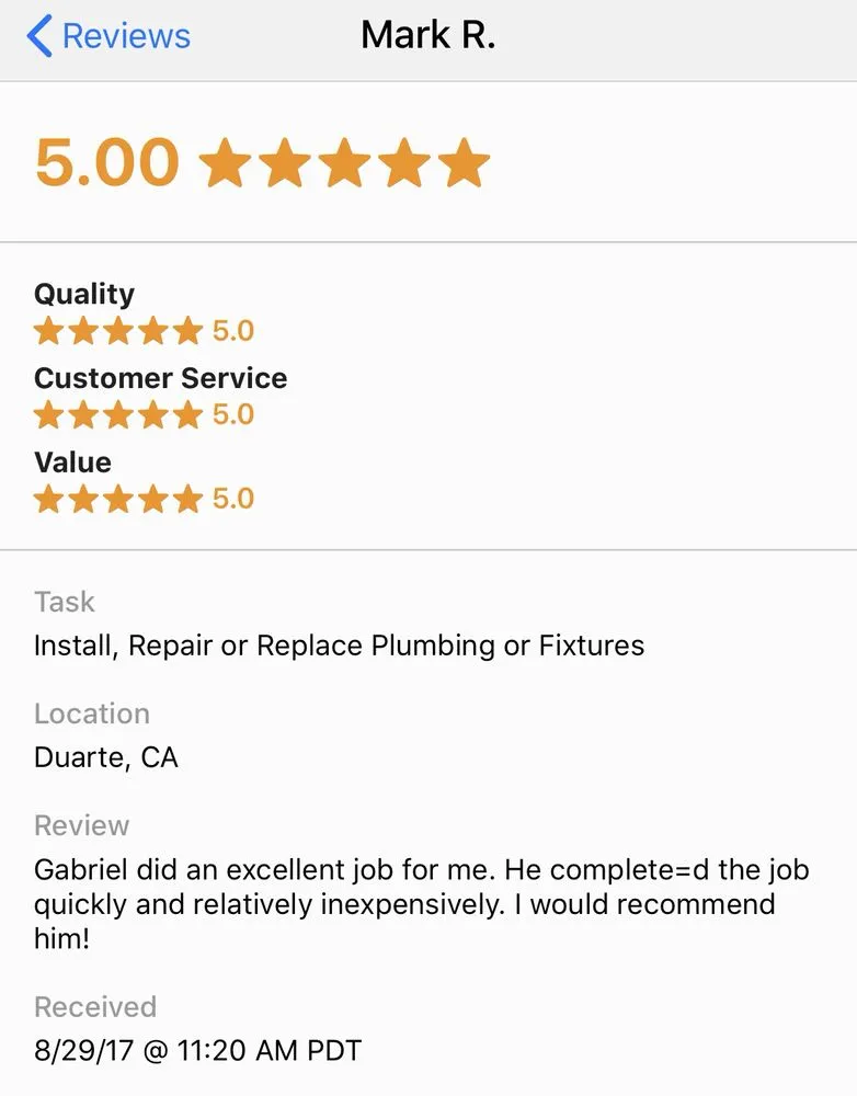 Slide of GP&R Home Services