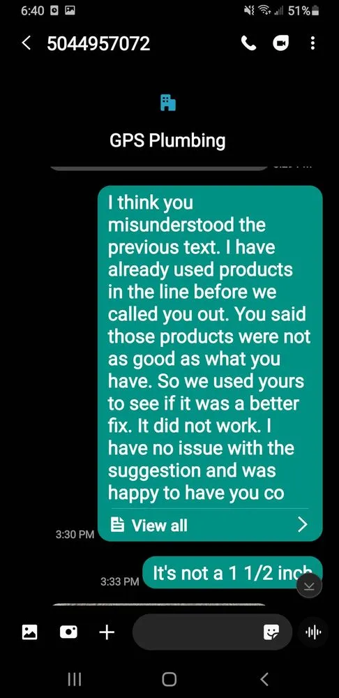 Slide of GPS Plumbing