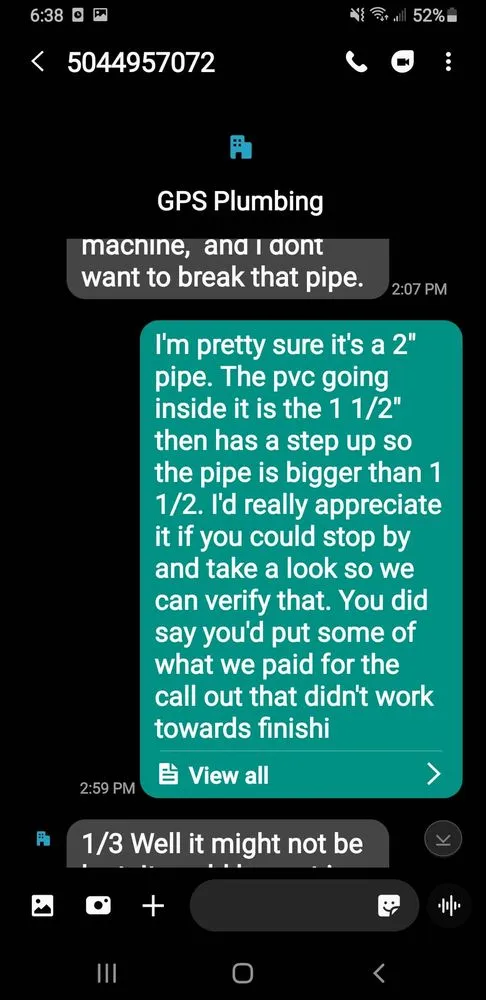 Slide of GPS Plumbing