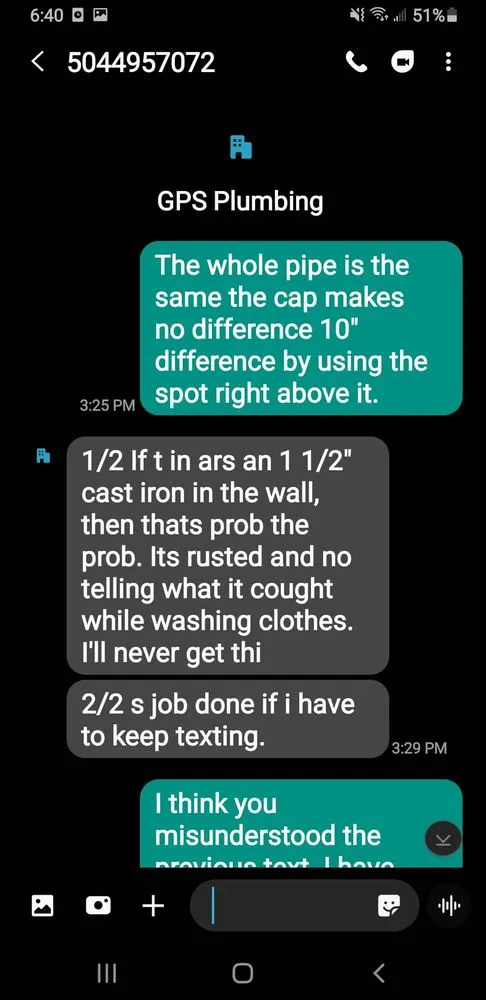 Slide of GPS Plumbing