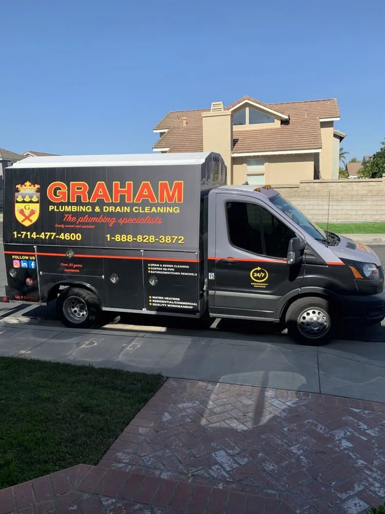 Reliable emergency plumbing service in Brea, CA - Graham Plumbing and Drain Cleaning