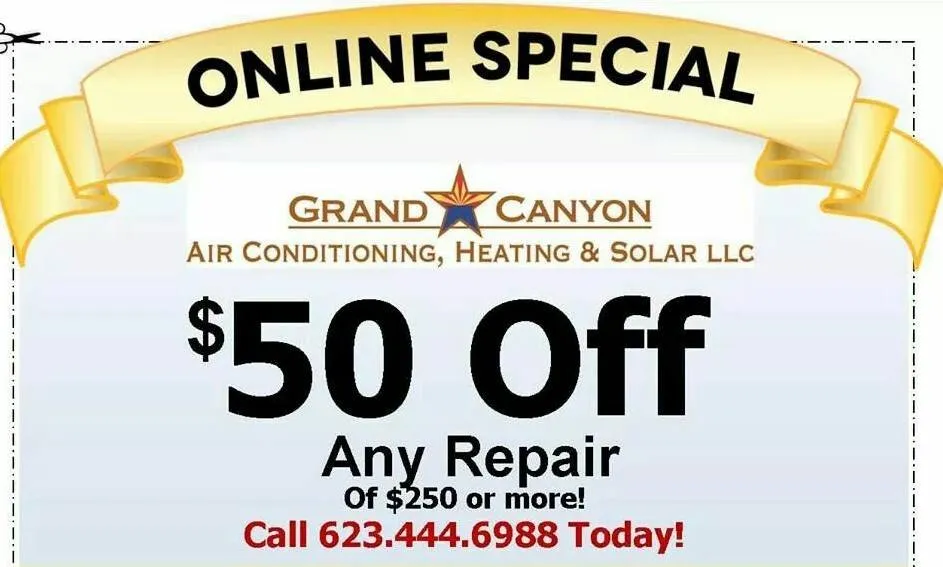 Slide of Grand Canyon Air Conditioning Heating and Plumbing
