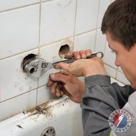 Slide of Grateful Plumber