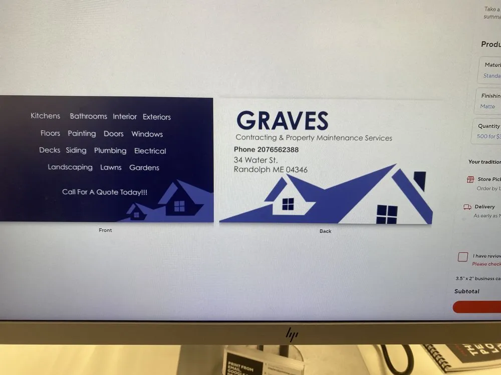 Slide of Graves Contracting & Property Maintenance Services