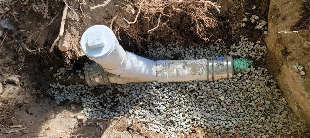 Slide of Gravity Sewer Repair