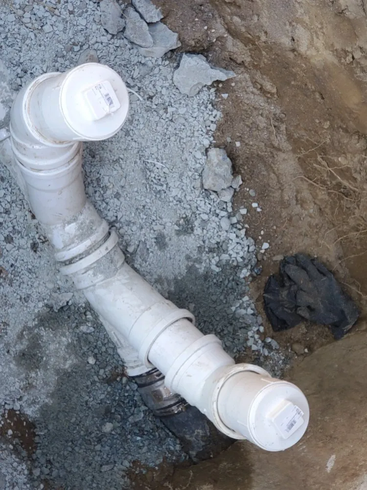 Slide of Gravity Sewer Repair