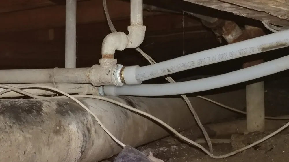 Slide of Gray Plumbing