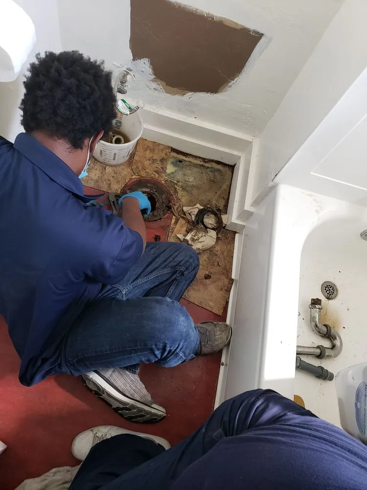 Slide of Gray Plumbing