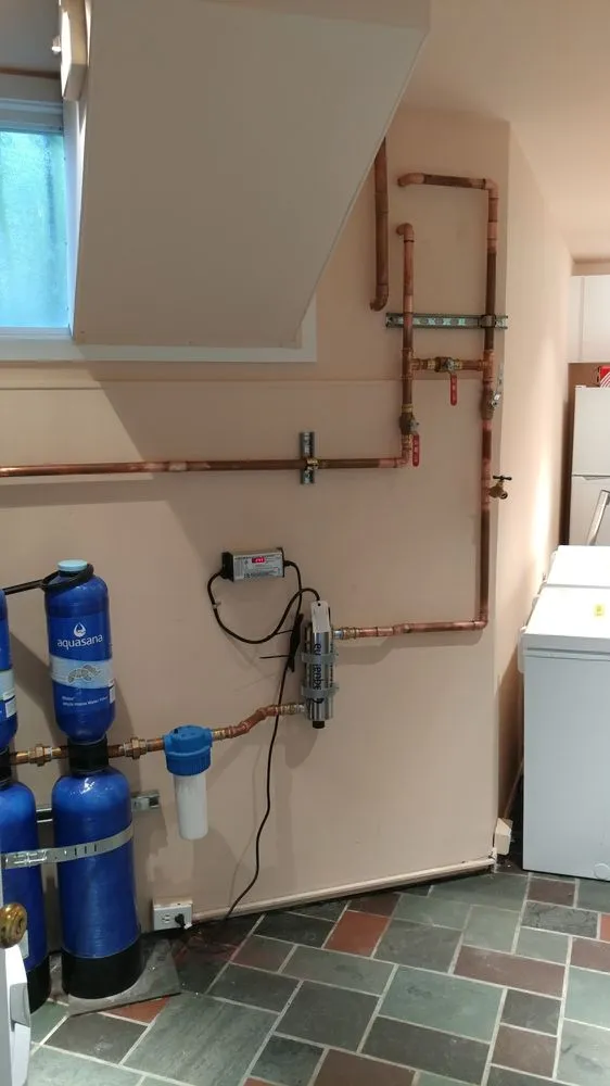 Slide of Gray Plumbing