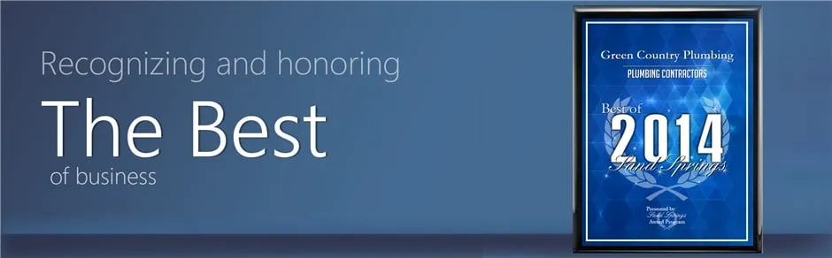 Slide of Green Country Plumbing